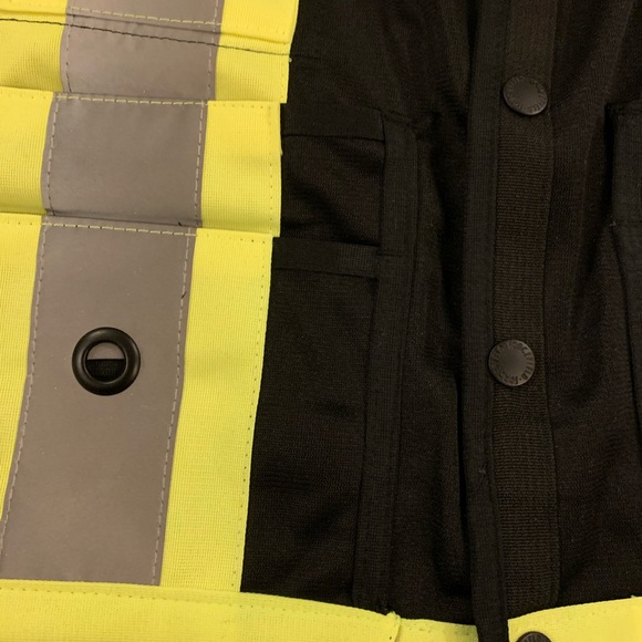 Forcefield black High Vis Vest - Picture 3 of 3